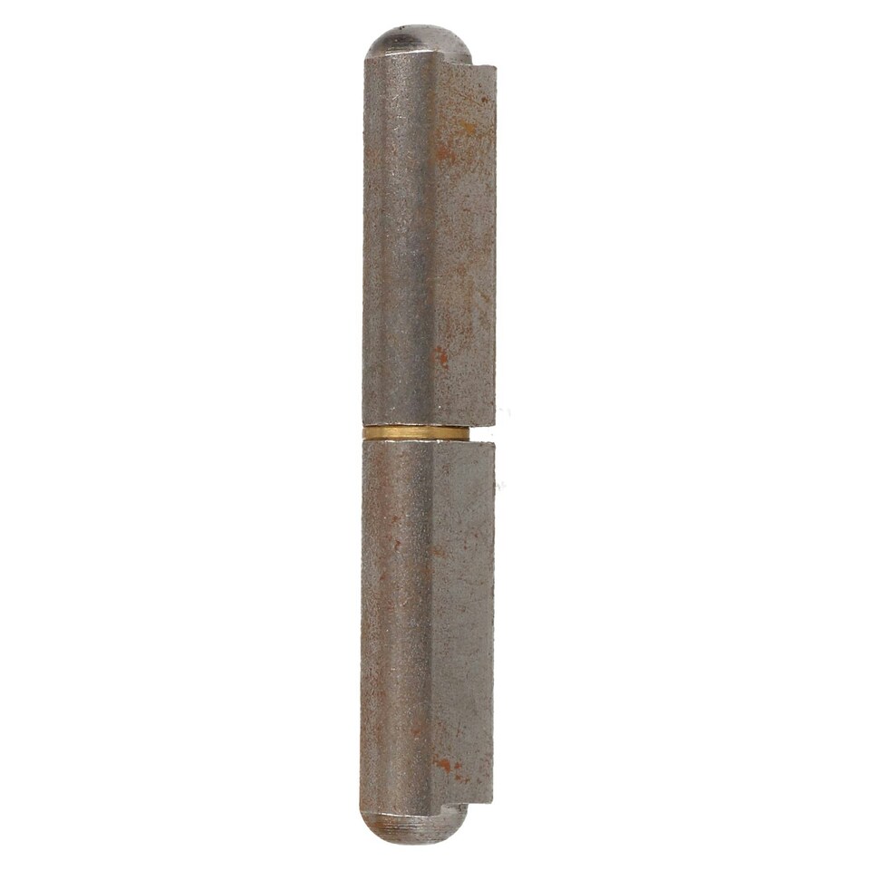 image 1 of 2 Pack Lift Off Bullet Hinge Weld On Brass Bush 16x120mm Heavy Duty Industrial Silver