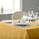 image 1 of Polyester Plain Bistro Tablecloth-New Gold