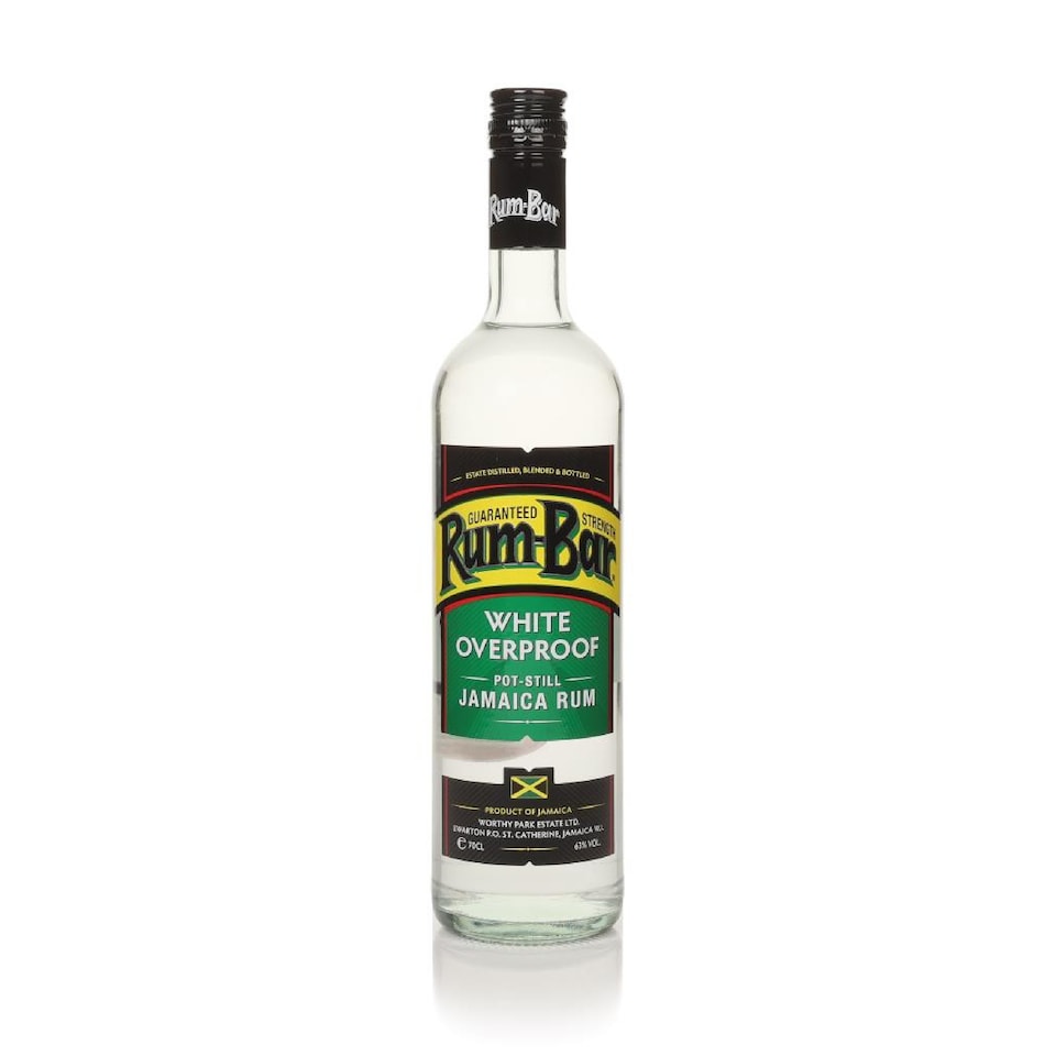 image 1 of Worthy Park - Rum-Bar White Overproof Rum | Multi | Worthy Park - Rum-Bar White Overproof - Rum 70cl 63.2% ABV | 1