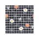 image 1 of Blooming Hand Drawn Orange And White Flowers Splash Back | White