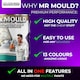 image 4 of MR MOULD - Anti-Mould Paint - Premium Colour & Protection for Interior Walls & Ceilings - Pale Blue - 5L