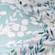 image 5 of OHS Watercolour Floral Reversible Bedding Set Duvet Cover with Pillowcase | Green | Green | Double