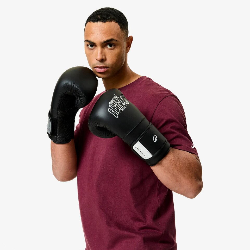 image 1 of Decathlon Boxing Training Gloves with Ergonomic Foam