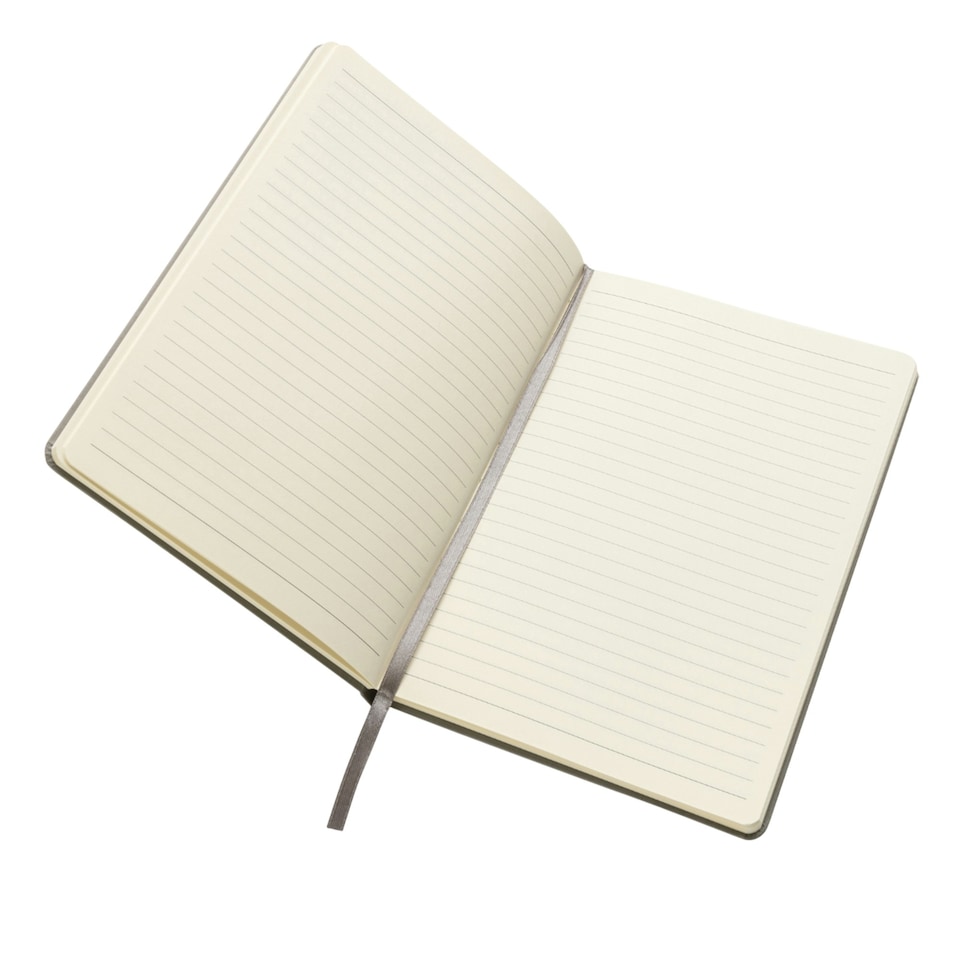 image 1 of XD Collection Hard Cover A5 Notebook - Grey - One Size