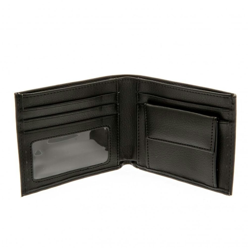 image 1 of Chelsea FC Embroidered Wallet - Black - One Size