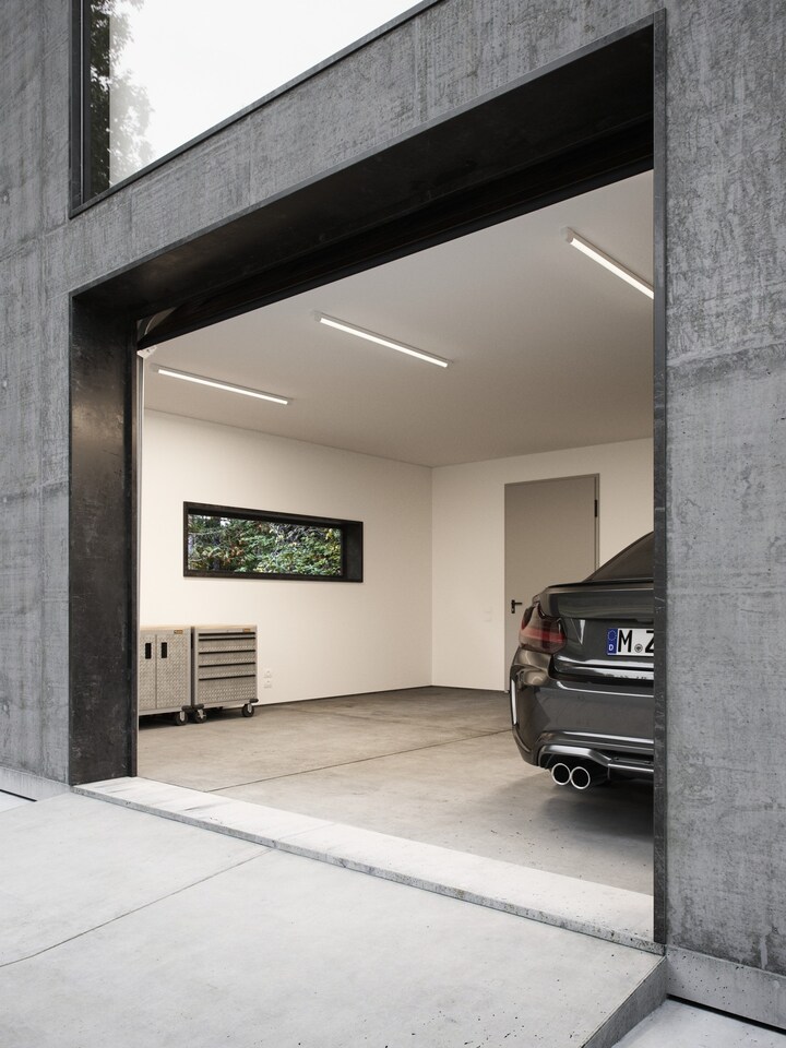 image 1 of Arlington 120 | Batten Light Fitting | White