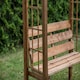 image 4 of Garden Arbour Pergola Garden Two Seat Bench