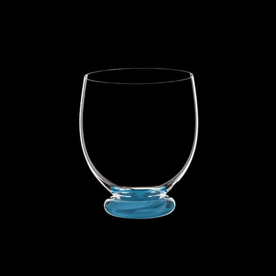 image 1 of Riedel Hand Made Fatto A Mano Grande Tumbler Turquoise