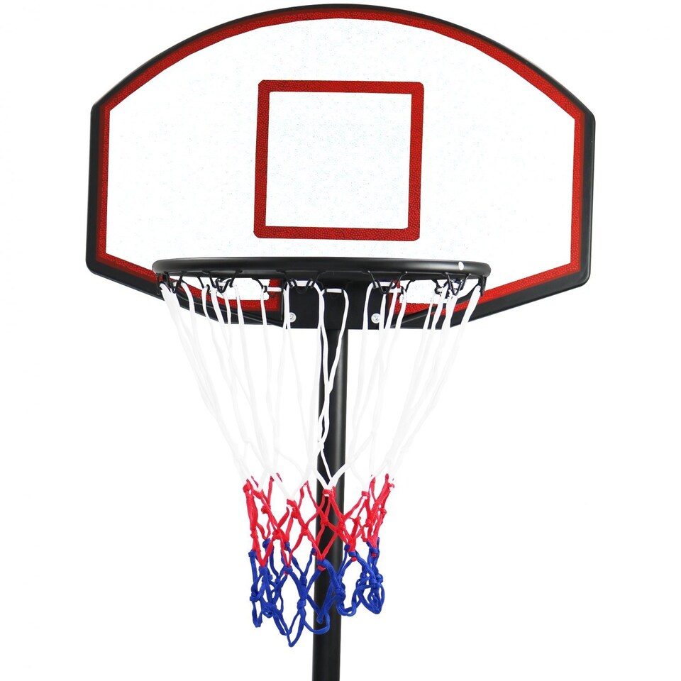 image 1 of Professional Kids Adjustable Portable Basketball Net 1.7m - 2.1m