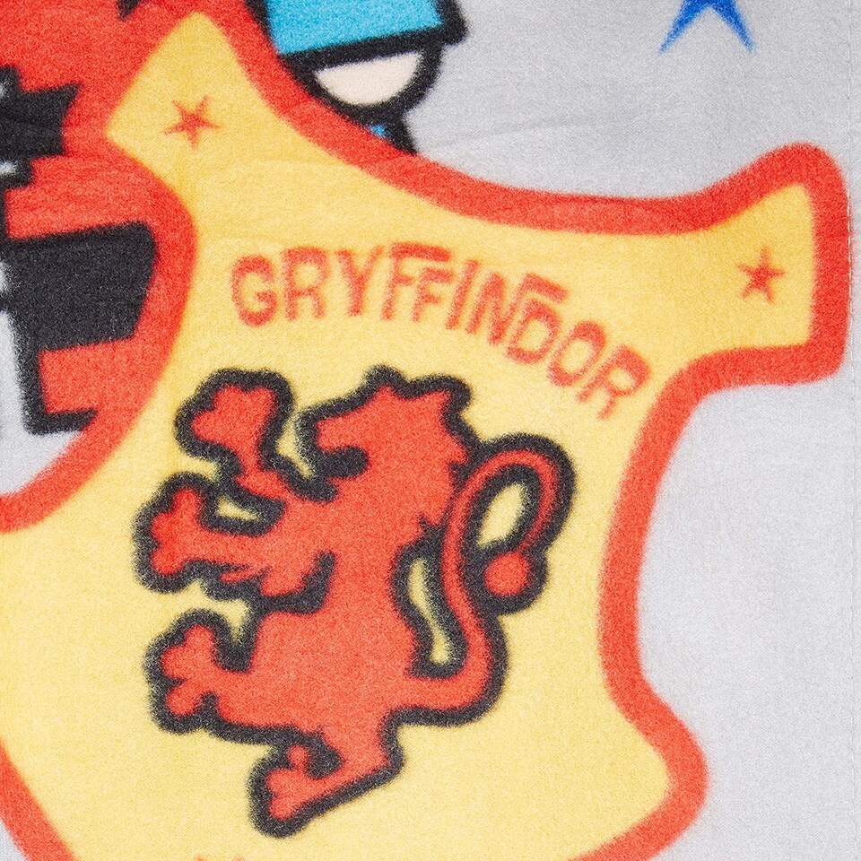 image 1 of Harry Potter Fleece Charm Blanket | Multi | Multicoloured | 150cm x 100cm | 1