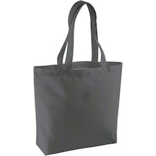 Brand Lab Plain Organic Oversized Tote Bag - Mushroom - One Size | Brown