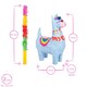 image 3 of Fax Potato 3pc Llama Pinata Set with Stick & Blindfold - Pink Stick