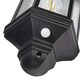 image 3 of Traditional PIR Sensor Outdoor Wall Light with Matt Black Metal Die-Cast Frame | Black