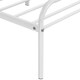 image 4 of Yaheetech Romantic 3ft Single Metal-Framed Bed with High Headboard White