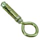image 4 of 6mm Close Hook Anchor Eye Bolt Rawl Expansion Bolts Shield Wall 40 Pack