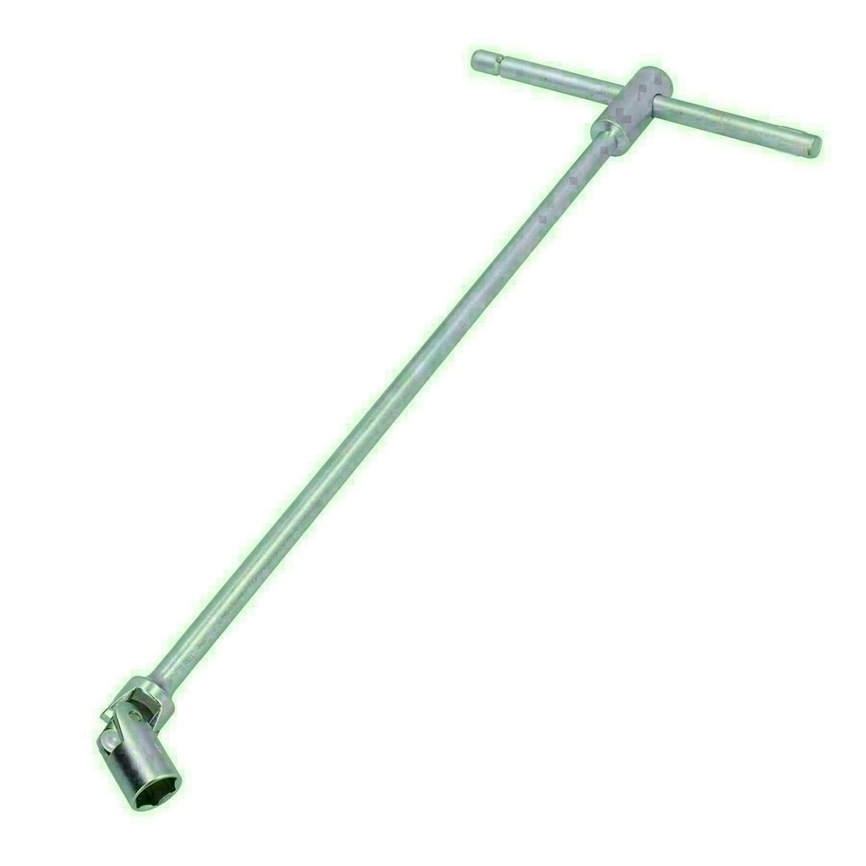 image 1 of 13mm Metric UJ Universal Joint T Bar Sockets Spanner Nut Spinner Wrench