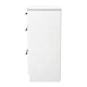 image 3 of Howard 3 Drawer Deep Chest of Drawers in White Ash (Ready Assembled) | White | White Ash