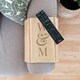 image 5 of Personalised Initials Wooden Sofa Tray