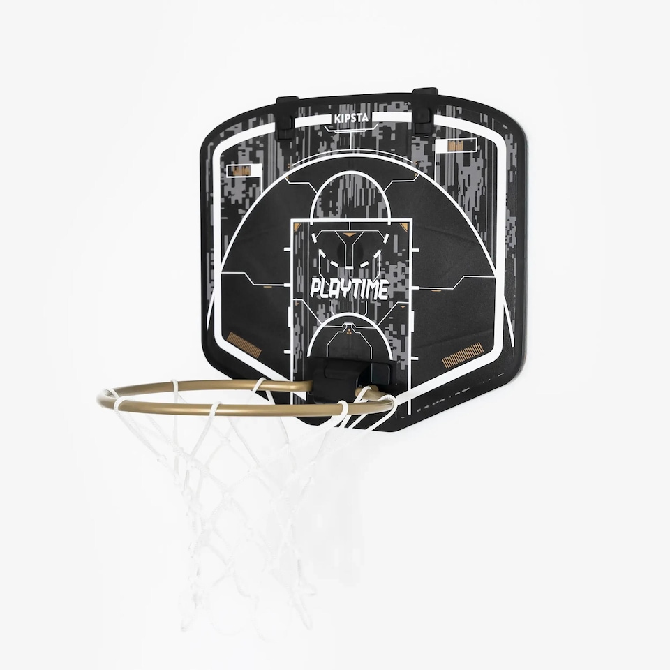 image 1 of Decathlon Mini Basketball Hoop SK100 - Black/Gold