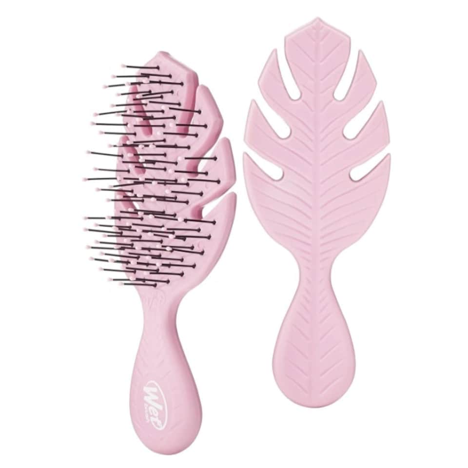 image 1 of WetBrush Go Green Mini Detangler Brush, Pink, Plant Based