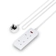 image 1 of GEEPAS 2 Gang Extension Lead With Neon Light, 5m cable