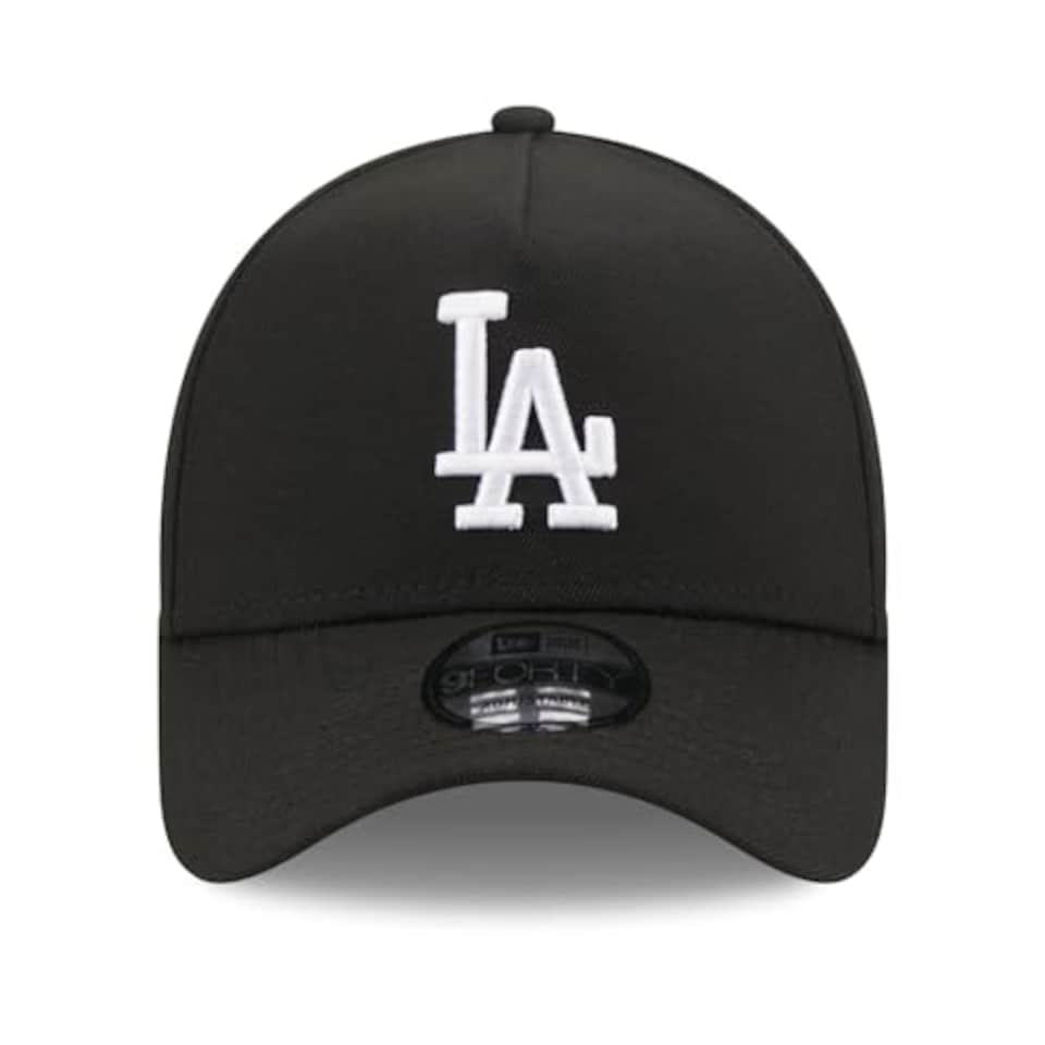 image 1 of New Era 9Forty A-Frame Cap - Los Angeles Dodgers Black - One Size