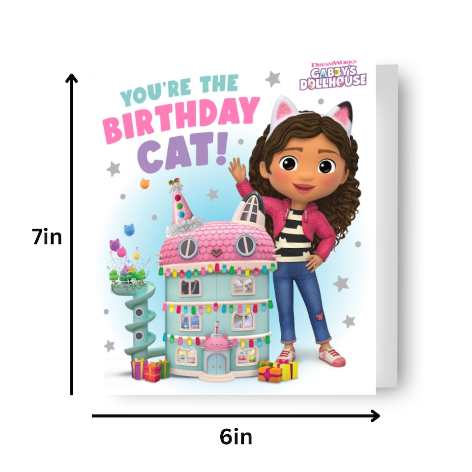 image 1 of Gabby's Dollhouse Birthday Card