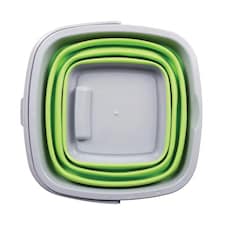 Eazitools Foldable Bucket - Lime Green - One Size