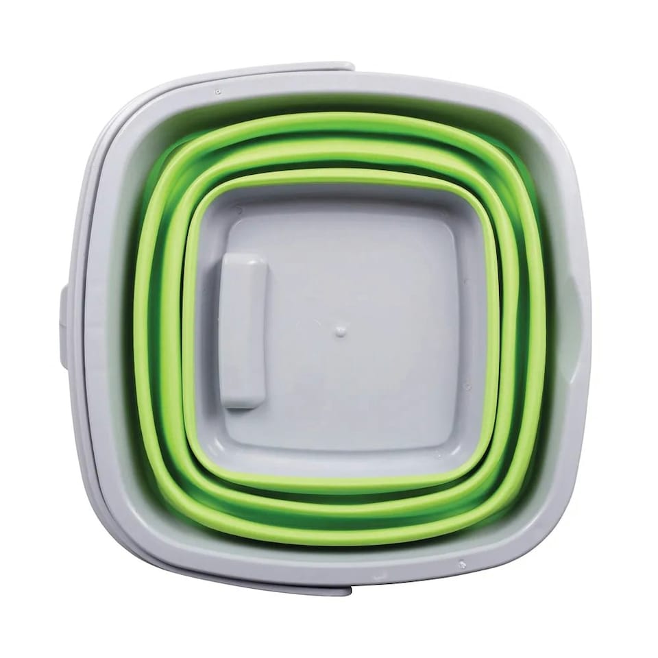 Eazitools Foldable Bucket - Lime Green - One Size