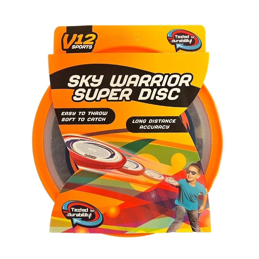 V12 Sports Sky Warrior Super Flying Disc - Tesco Groceries