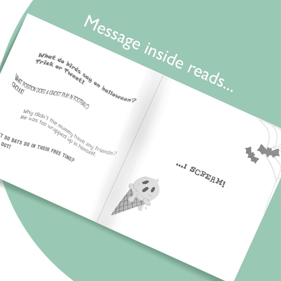 Salutations Activities Happy Halloween Greetings Card for Kids - Tesco Groceries