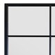 image 3 of The Fenestra - Black Modern Window Leaner / Wall Mirror 69" X 33" (174CM X 85CM) Black