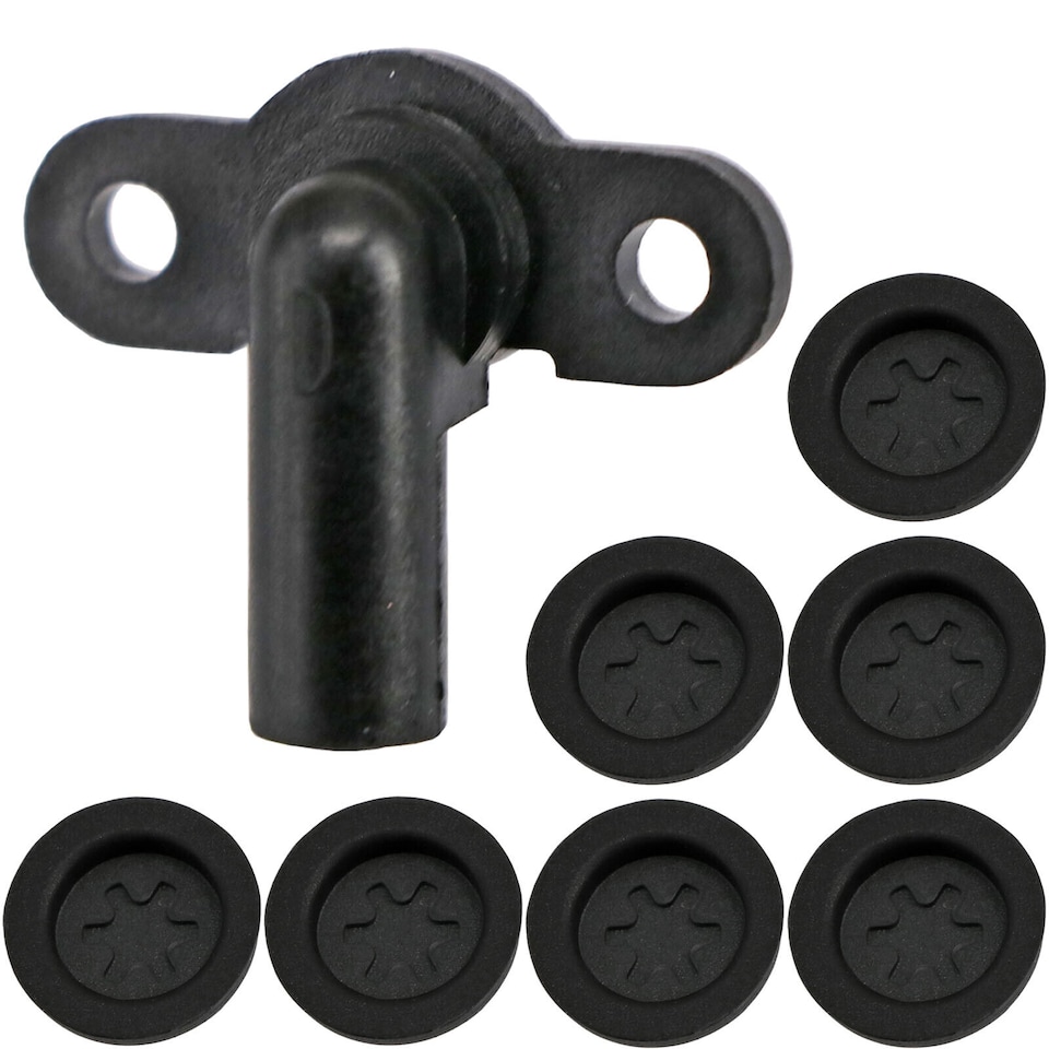 image 1 of SPARES2GO Pressure Relief Device for Triton Electric Shower PRD + Seal Burst Disc x 7