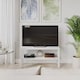 image 3 of URBNLIVING 2 Tier TV Bench Entertainment Media Stand 90cm | Multi | White | 1