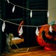 image 3 of Living and Home Halloween 20 LED Ghost String Lights for Decoration
