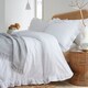 image 2 of Appletree Cassia Frill Duvet Cover Set White