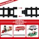 image 2 of Christmas Train Set with Light & Sounds Smoke Effect Christmas Tree Train Set fo Christmas Gift