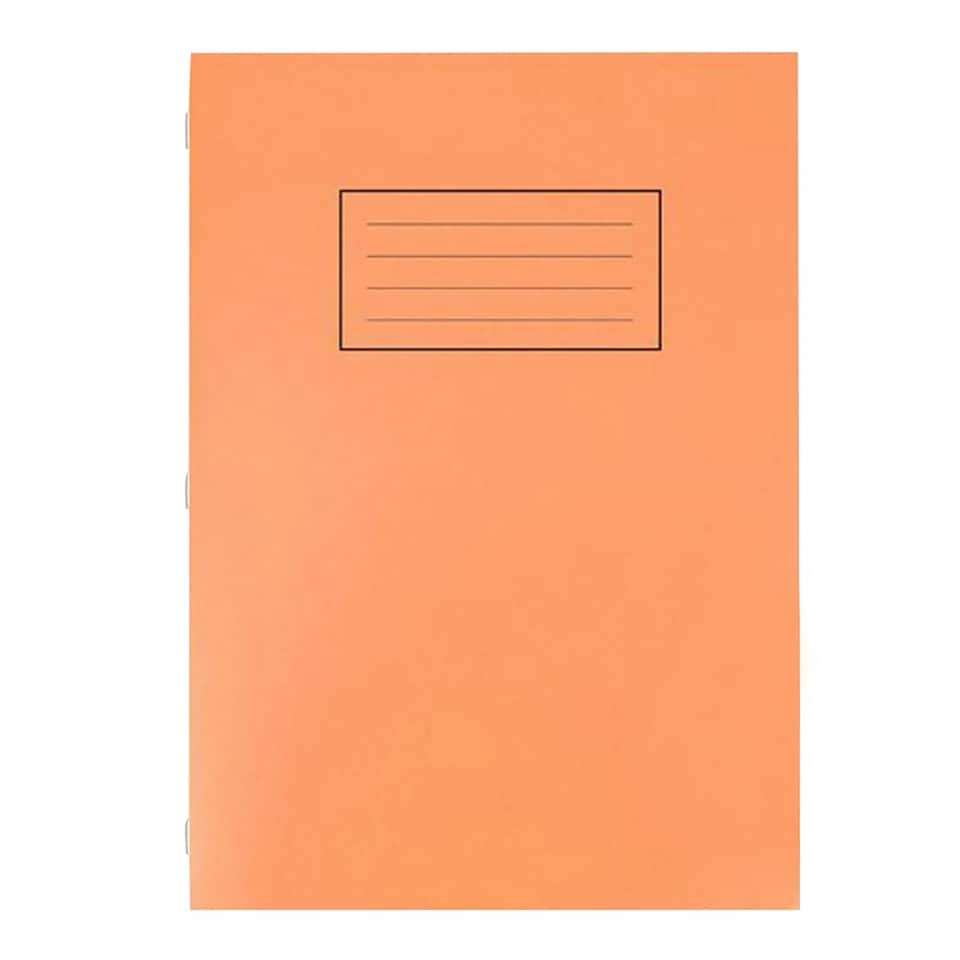 image 1 of Silvine A4 Exercise Books 10 Pack - Orange - L