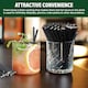 image 7 of ECONX Black Paper Straws 8 Inch Paper Drinking Straws for Parties Hot & Cold Drinks Sip Stirrers Pack 5000