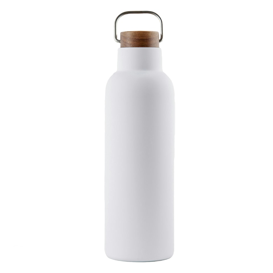 image 1 of Vinga Ciro Recycled 800ml Insulated Water Bottle - White - One Size White | One Size