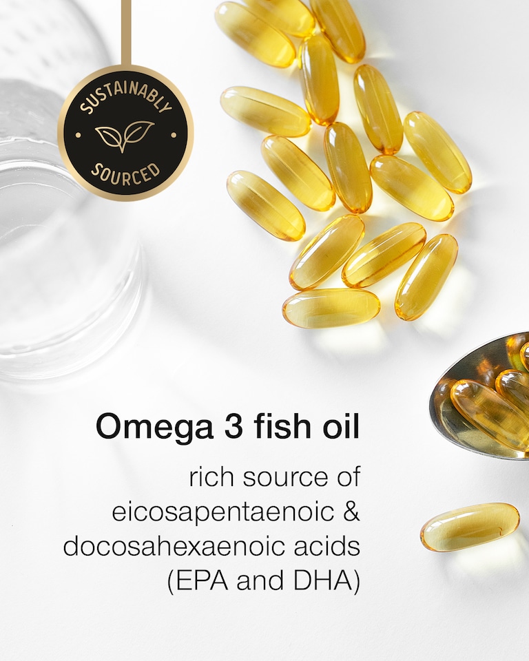 image 1 of SuperSelf Fish Oil Omega-3 3000mg 120 Softgels