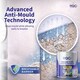 image 5 of HQC Anti Mould Paint - Prevents Mould on Interior Walls & Ceilings - Dove Grey - 2.5L