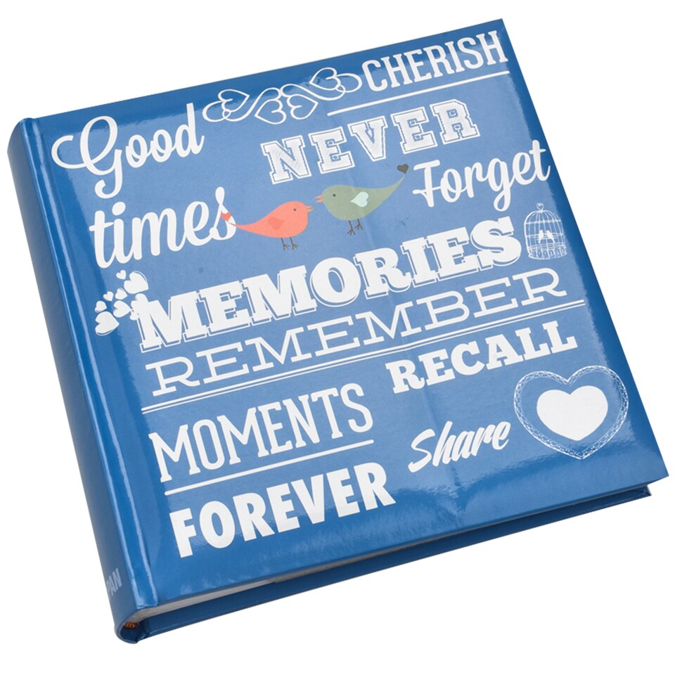 image 1 of ARPAN Photo Album for 200 Photos 6x4" (10x15cm) – Slip In Memo Album with Writing Space & Index Pages – Picture Storage Album for Family, Wedding & Travel Memories