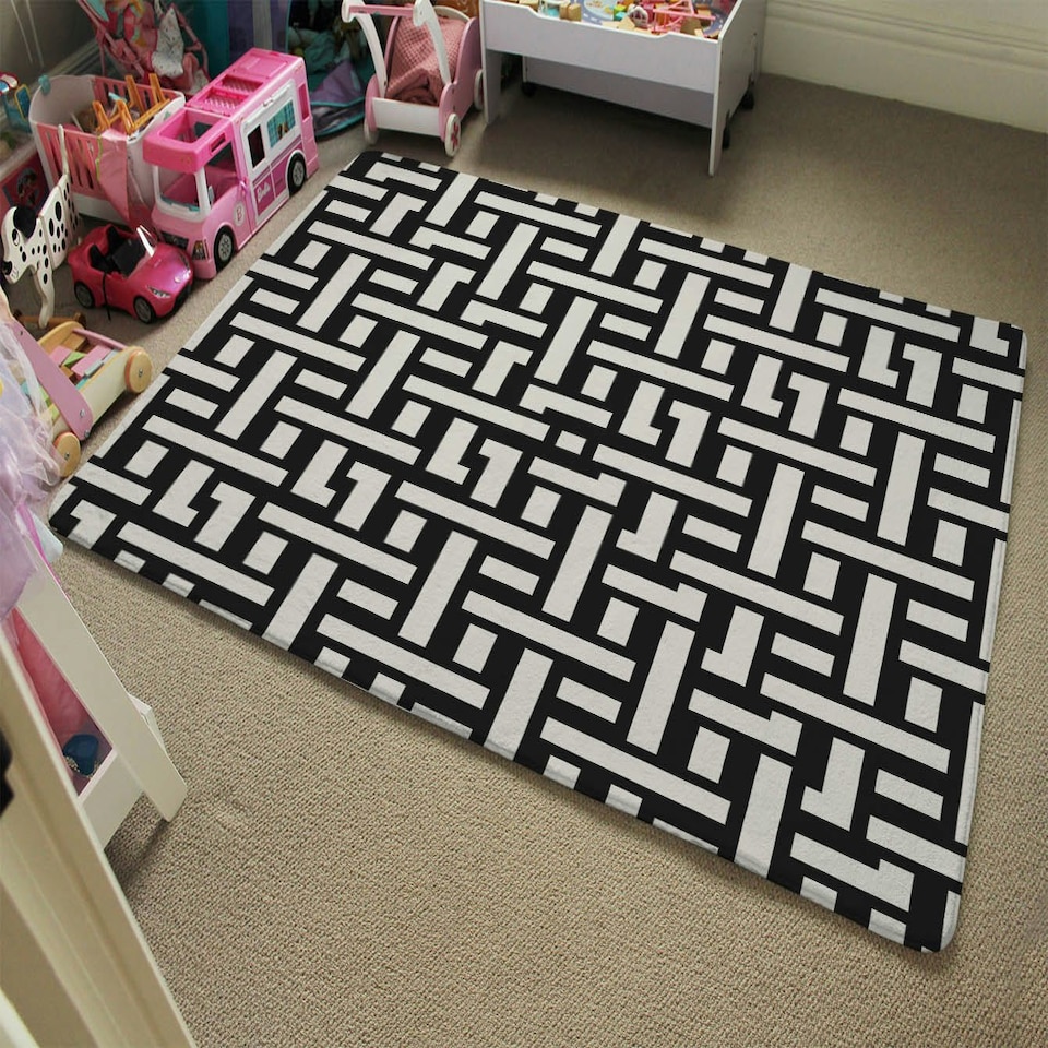image 1 of Woven Pattern (Rug) Multi | Medium: 80x150cm