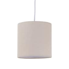 Natural Linen 15.5cm Table Lamp Shade | Brown | Small | 1