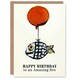 image 1 of An Amazing Bro Fun Balloon Fish Fishing Brother Birthday Card