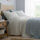 image 4 of D & D Block Floral Duvet Cover Set Blue