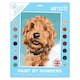 image 4 of Artiste Paint By Numbers, Playful Labradoodle, Single Pack
