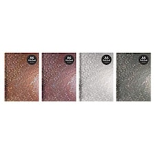 A6 Holographic Hardback Notebook 60 Pages Ruled Sheets