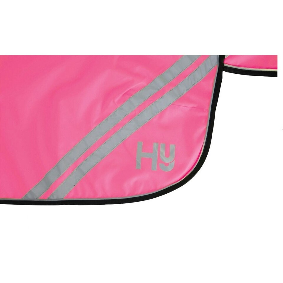 image 1 of HyVIZ Reflector Mesh Horse Exercise Sheet - Pink - 5´